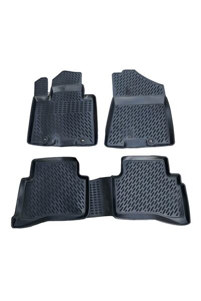 Leader Kia Sportage 2016-2020 Arası 3d Havuzlu Paspas Siyah