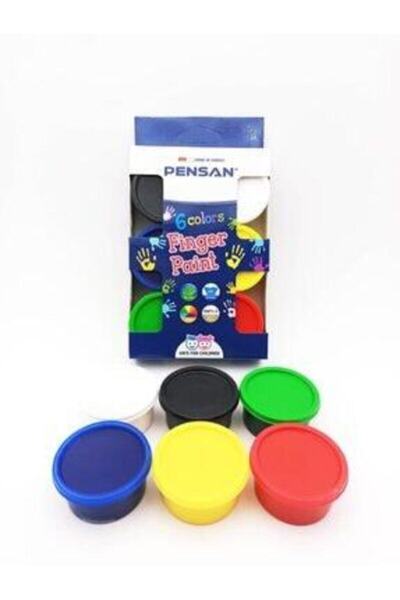 Pensan 6 Renk Parmak Boyası Karışık
