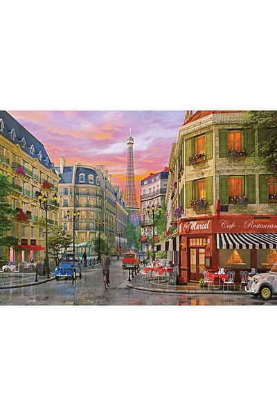 Ks Puzzle Rue Paris 68x48 Cm 1000 Pieces Ks Games Puzzle