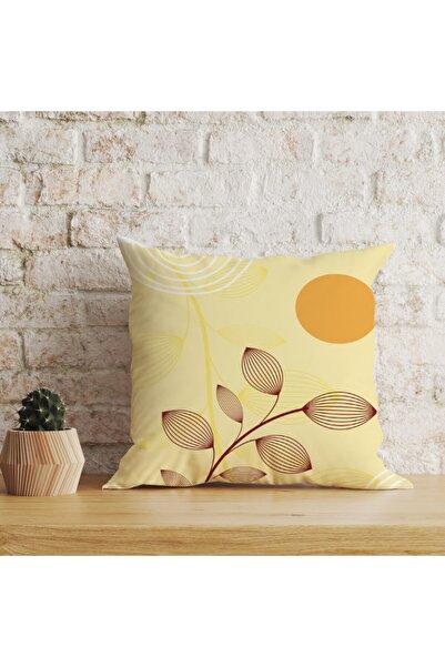 LadiesHome Husă decorativă pentru pernă cu două fețe, digitală, cu imprimeu d...