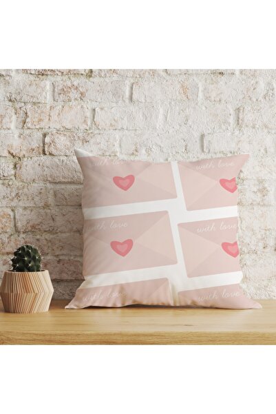 LadiesHome Husă decorativă pentru pernă cu două fețe, digitală, cu imprimeu d...