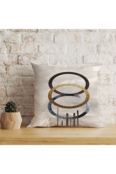 LadiesHome غطاء وسادة مزخرف مطبوع رقميًا على الوجهين بتصميم Zel