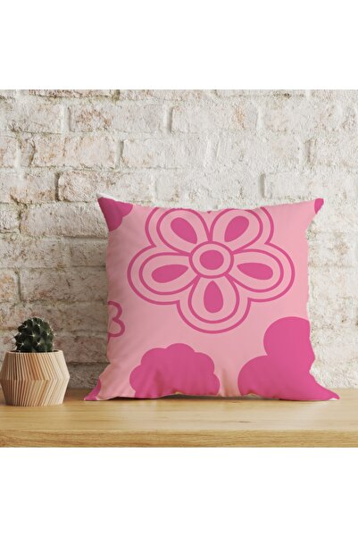 LadiesHome Husă decorativă pentru pernă cu două fețe, digitală, cu imprimeu d...