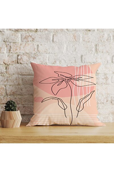 LadiesHome Husă decorativă pentru pernă cu două fețe, digitală, cu imprimeu d...