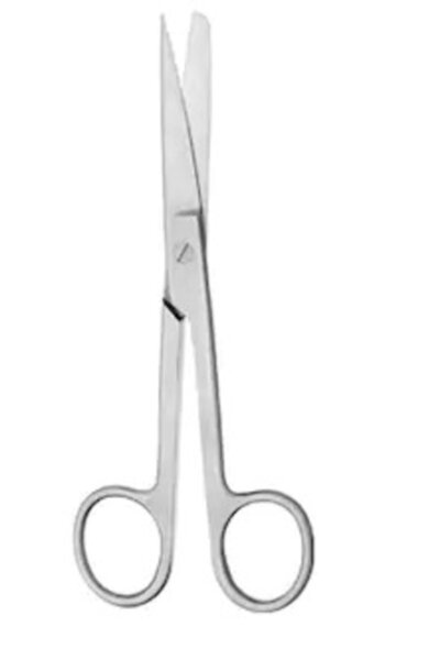 Easy Sivri-küt 14 Cm Düz Uçlu Makas - Sharp Blunt Scissors