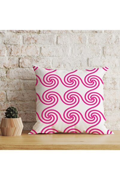 LadiesHome Husă decorativă pentru pernă cu două fețe, digitală, cu imprimeu d...