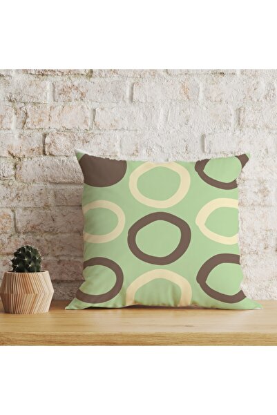 LadiesHome Husă decorativă pentru pernă cu două fețe, digitală, cu imprimeu d...