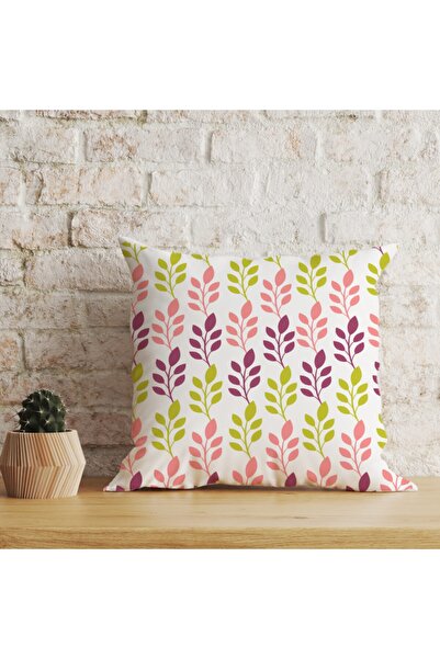 LadiesHome Husă decorativă pentru pernă cu două fețe, digitală, cu imprimeu d...