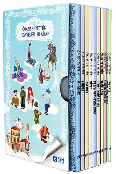 SEN YAYINLARI Ömer Seyfettin Hikayeleri Seti 10 Kitap (kutulu)