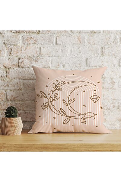 LadiesHome Husă decorativă pentru pernă cu două fețe, digitală, cu imprimeu d...