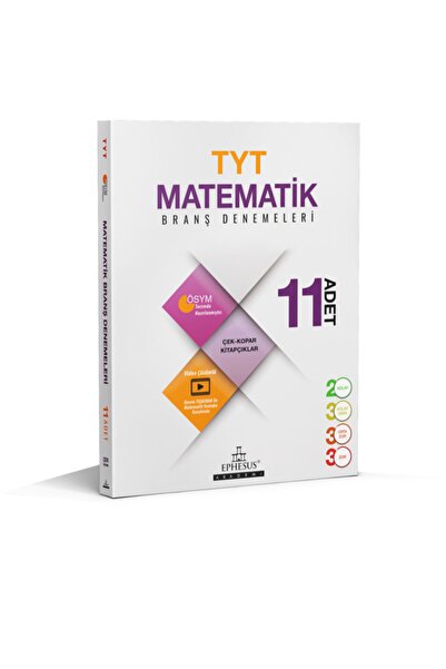 Ephesus Yayınları 2022 Matematik Branş Denemeleri Detaylı Video Çözümlü