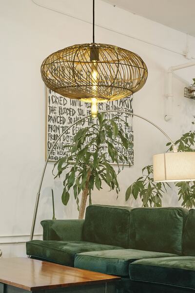 rattam Rattan Avize Bambu Ellıpse