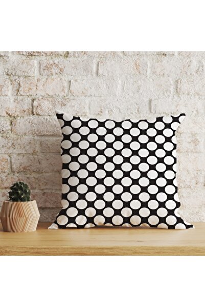 LadiesHome Husă decorativă pentru pernă cu două fețe, digitală, cu imprimeu d...