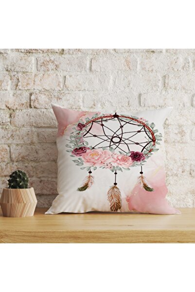 LadiesHome Husă decorativă pentru pernă cu două fețe, digitală, cu imprimeu d...