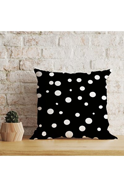 LadiesHome Husă decorativă pentru pernă cu două fețe, digitală, cu imprimeu d...