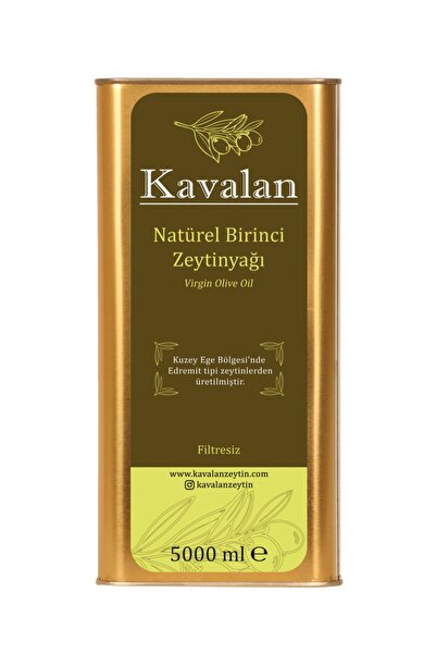 Kavalan Iyi Tarım Uyg. 5 Lt Kuzey Ege Natürel Birinci Zeytinyağı