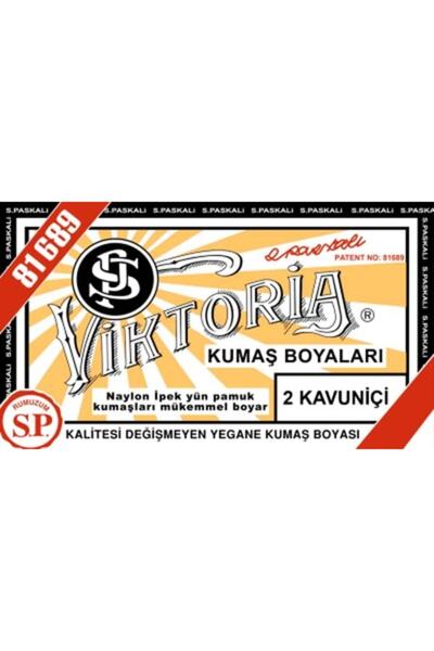 Viktoria Viktoria Toz Kumaş Boyası  - 10-13 Gr - 02 Kavuniçi