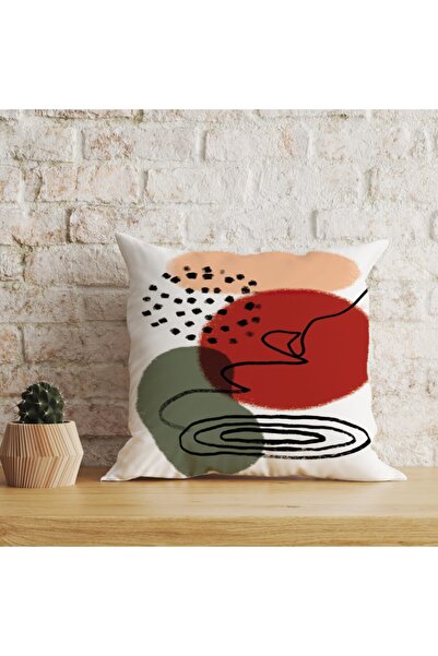 LadiesHome Husă decorativă pentru pernă cu două fețe, digitală, cu imprimeu d...