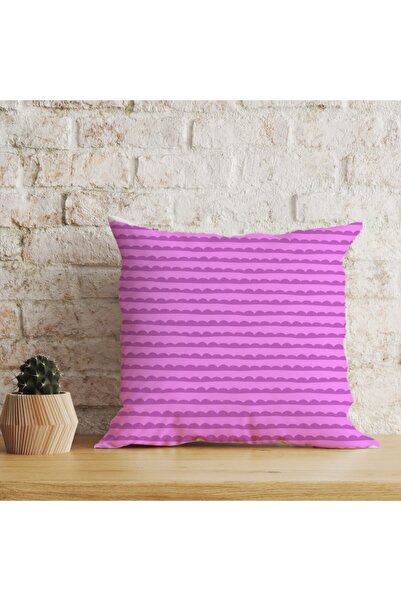 LadiesHome Husă decorativă pentru pernă cu două fețe, digitală, cu imprimeu d...