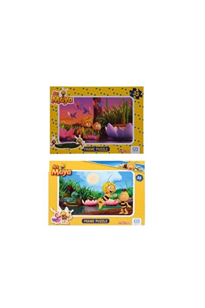 CA Games Arı Maya Frame Puzzle 35 Parça X 2li Set