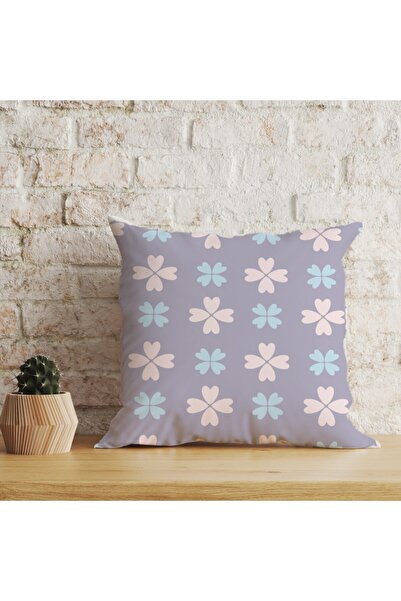 LadiesHome Husă decorativă pentru pernă cu două fețe, digitală, cu imprimeu d...