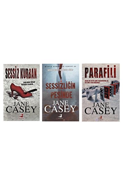 Olimpos Yayınları Jane Casey 3 Kitap Set (SESSİZLİĞİN PEŞİNDE-SESSİZ KURBAN-P...