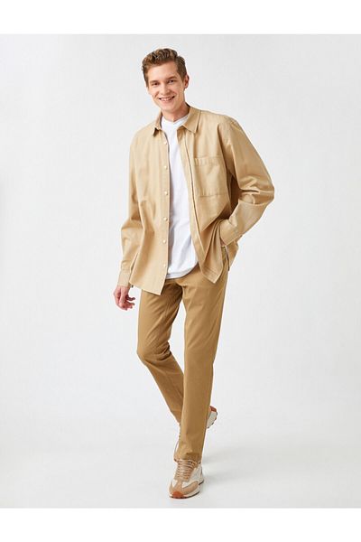Koton Slim Fit Basic Trousers