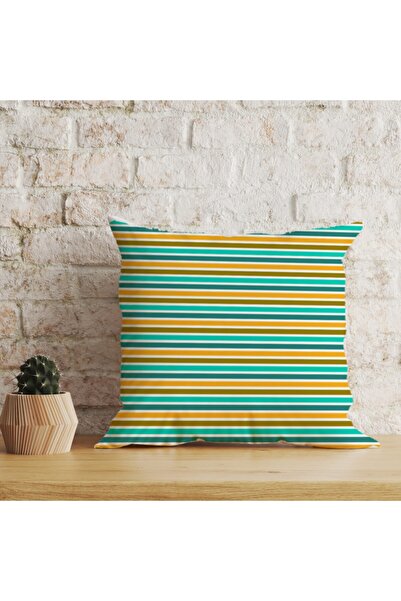 LadiesHome Husă decorativă pentru pernă cu două fețe, digitală, cu imprimeu d...