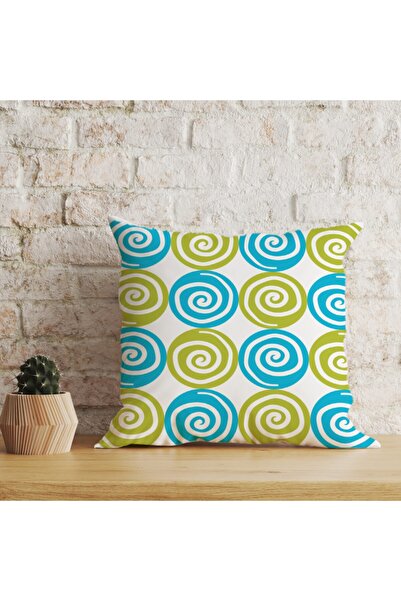 LadiesHome Husă decorativă pentru pernă cu două fețe, digitală, cu imprimeu d...