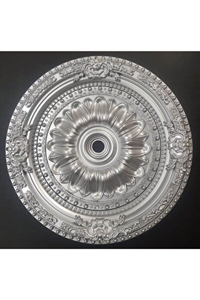 Genel Markalar Decogold Yeni 60 Cm Oval Gümüş Saray Tavan