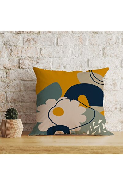 LadiesHome Husă decorativă pentru pernă cu două fețe, digitală, cu imprimeu d...