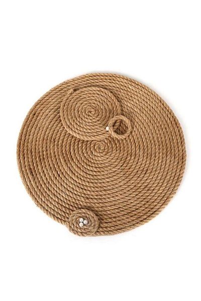 YENİ HEDİYELİK DÜNYAM 6 mm 40 Meters Jute Rope Kendir Tether Ornament Whip Straw Rope