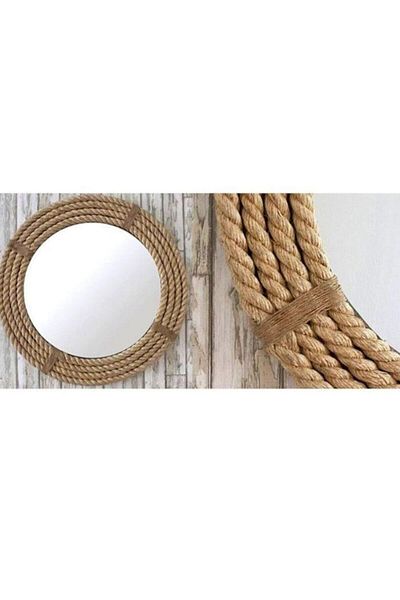 YENİ HEDİYELİK DÜNYAM 6 mm 40 Meters Jute Rope Kendir Tether Ornament Whip Straw Rope