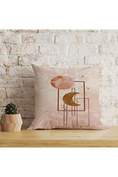 LadiesHome Husă decorativă pentru pernă cu două fețe, digitală, cu imprimeu d...