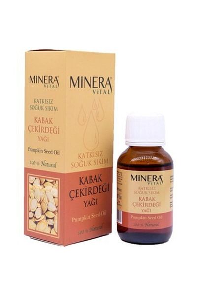 MİNERA VİTAL 50 Ml Pumpkin Seed Oil - Herbaldepo