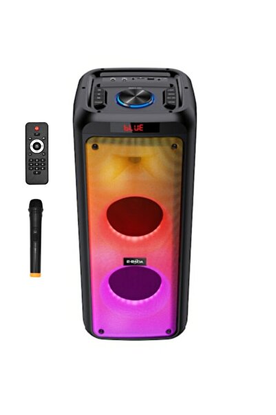 ACL Mikrofonlu Karaoke Hoparlör Taşınabilir Bluetooth Speaker Partybox Büyük Boy Ses Sistemi