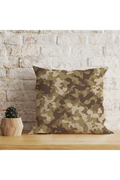 LadiesHome Husă decorativă pentru pernă cu două fețe, digitală, cu imprimeu d...