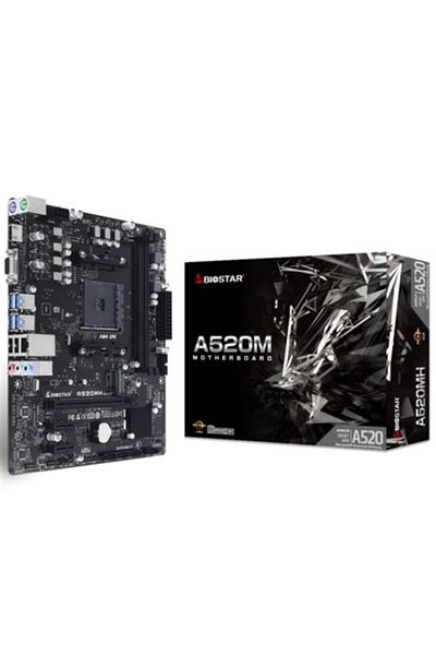 Biostar A520mh 4000mhz Oc S V Gl Ddr4 Am4 (MATX)