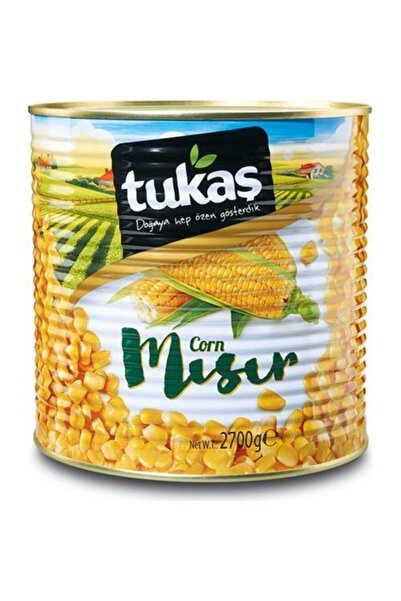 Tukaş Mısır Konservesi 2700 Gr