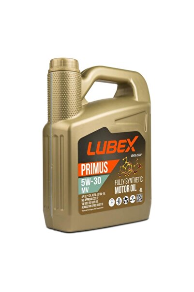 Lubex Primus Mv-la 5w-30 4 Lt Tam Sentetik Motor Yağı