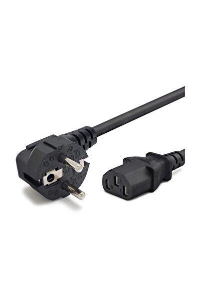 Genel Markalar Power Kablo Güç Enerji Kablosu Adaptör 0,75mm 1.5 Mt 500w Dökme