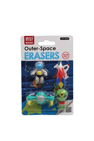 pekars لعبة ممحاة الفضاء 1 حزمة 4 قطع