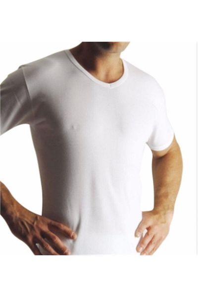 YILDIZ Ανδρικό μπλουζάκι Modal Cotton V λαιμόκοψη 3 συσκευασιών