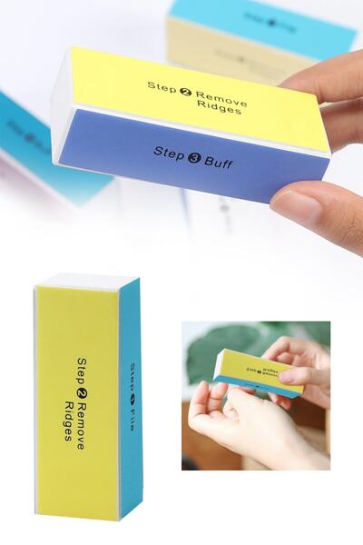 xolo 4 Yönlü Profesyonel Manikür Parlatıcı Pedikür Törpüsü