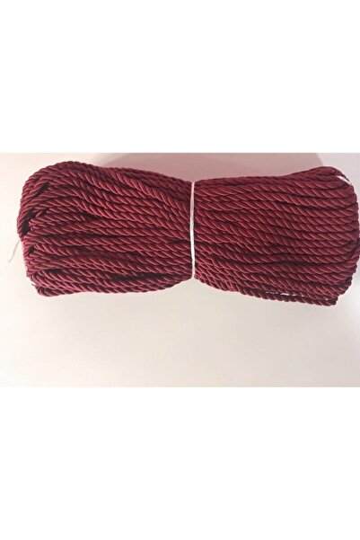 50 Mt Claret Red Cord Rope 8mm Colorful Rope Rope Underplate And Door Ornament Rope Hobby Decoration – Artificial – Artificial Flower
