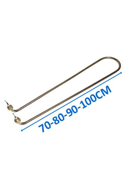 BALÇIK Metalik Benmari Mutfak Rezistansı Rekorlu Kıvrık U Boyu 70-80-90-100 C...