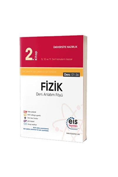 eis Yayınları Eis Yks Fizik Ders Anlatım Föyü 2. Kitap