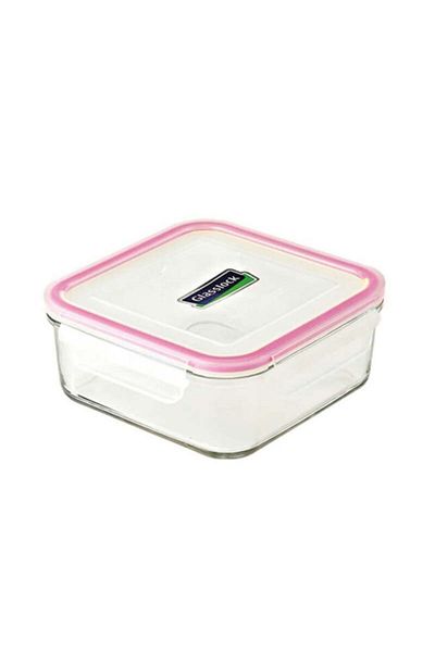 Glasslock D-mcsb049 Square Glass Handbag 490ml