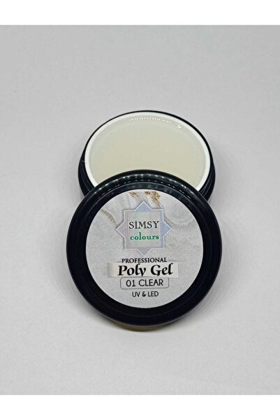 SİMSYCOLOURS Poly Clear Jel 30 Ml