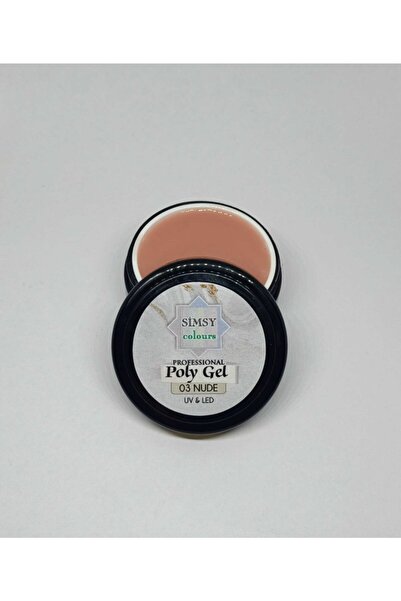 SİMSYCOLOURS Poly Nude Jel 30 ml